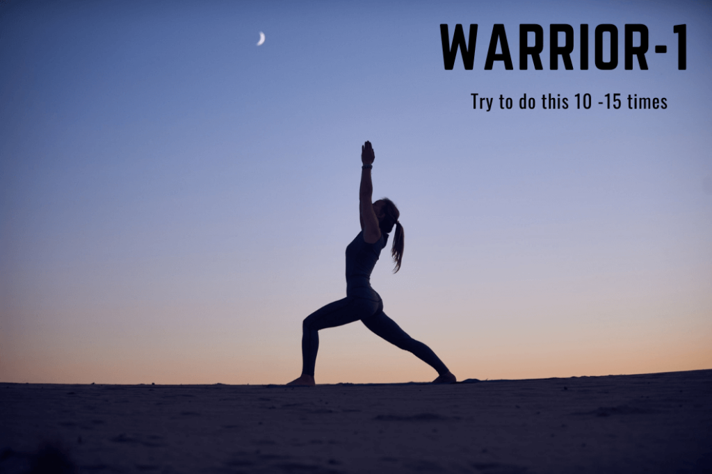 Yoga For Beginners - Warrior I