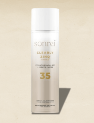 Sonrei Growth Factor Sunscreen Review and Dupe