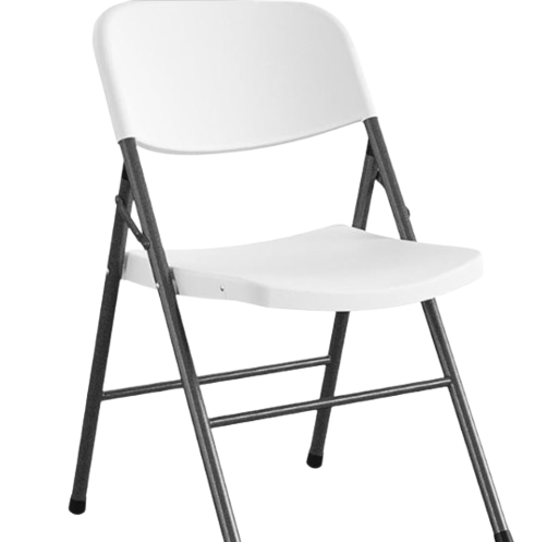 Cosco resin folding chair heavy duty big tall folding chair with molded plastic seat and steel legs for indoor and outdoor use