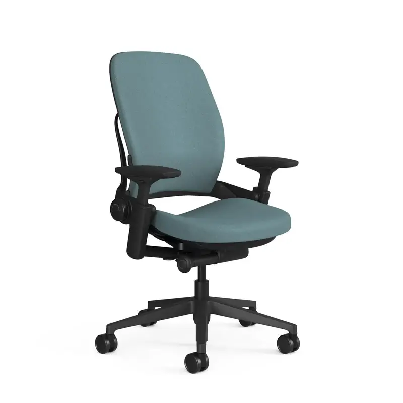 Steelcase Leap V2 leather office chair