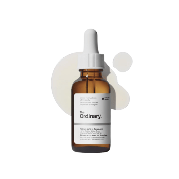 The Ordinary Retinol 0.2% in Squalane - best budget retinol serum for beginners
