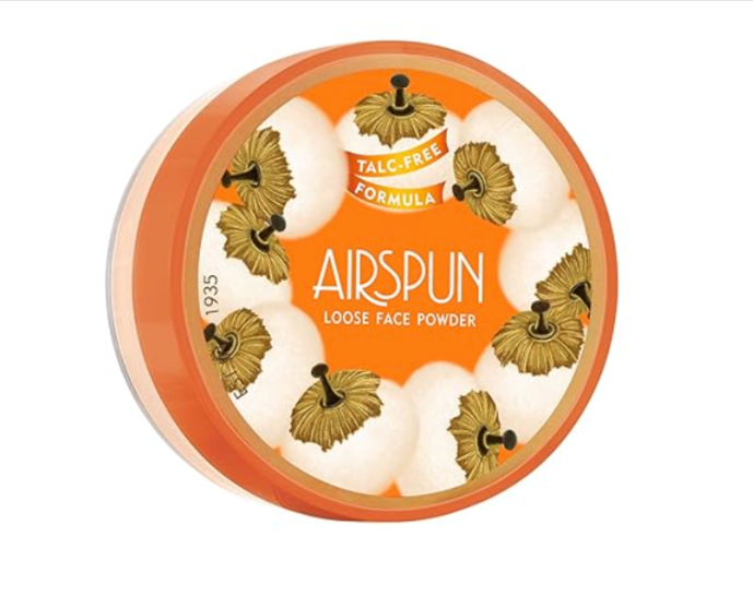 Coty Airspun Loose Powder - Classic affordable setting powder for oily skin with long-lasting oil control and a noticeable fragrance.

