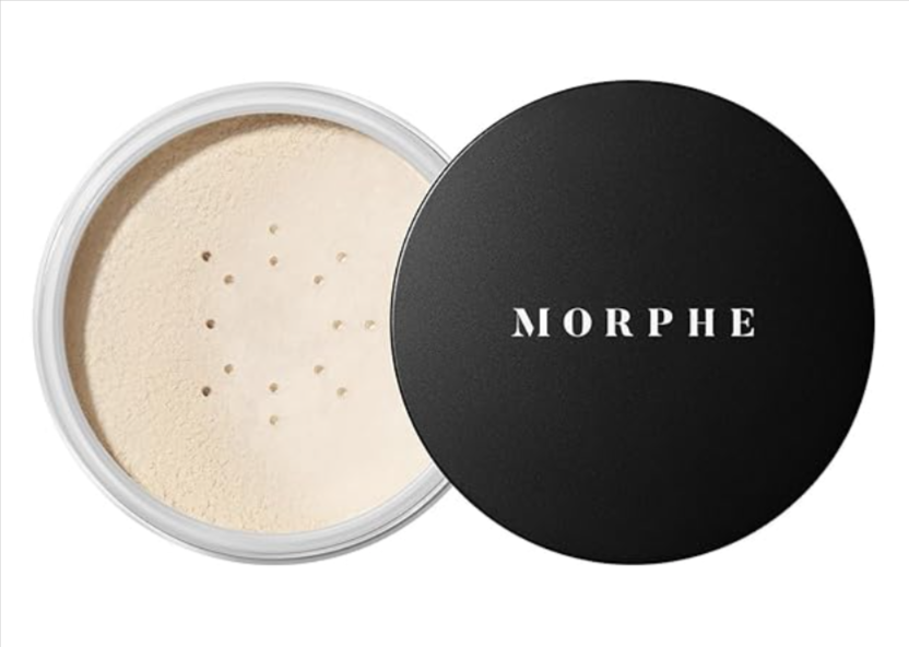Morphe Bake & Soft-Focus Setting Powder - Lightweight baking powder for oily skin, soft-focus matte finish that locks makeup all day.