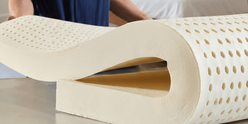 pure green natural latex firm mattress pad