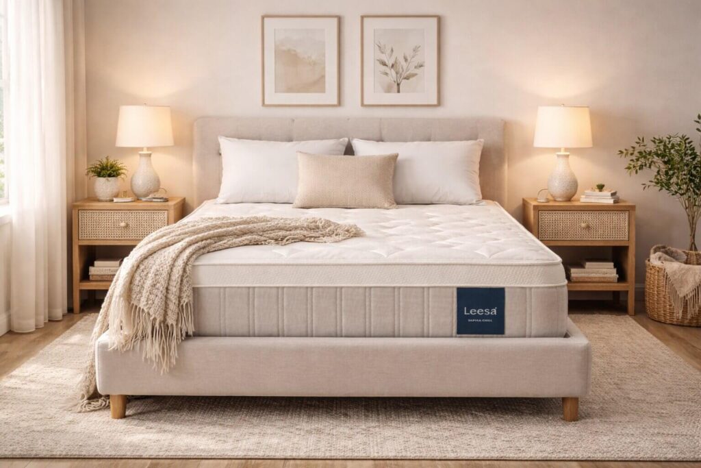 Leesa Sapira Chill Hybrid – Best Cooling Mattress for Side Sleepers