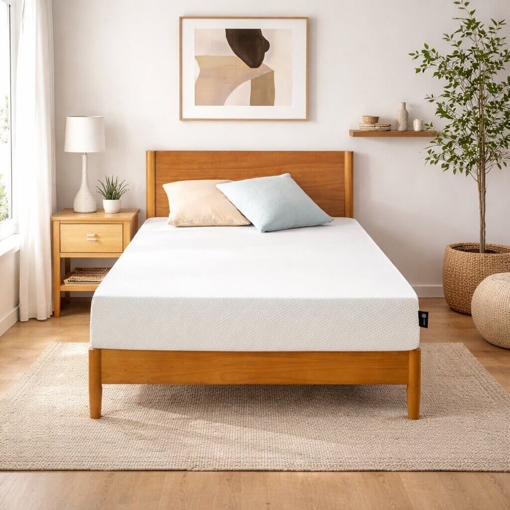Zinus Green Tea Memory Foam – Best Budget Mattress for Side Sleepers